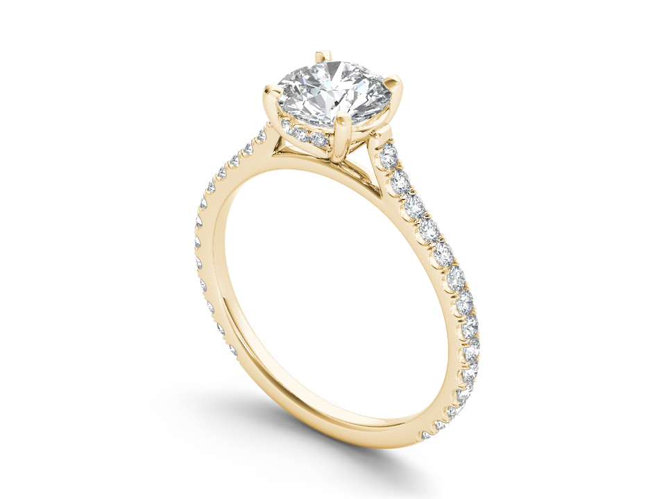 Exquisite 1.42 Carat Diamond Engagement Ring 