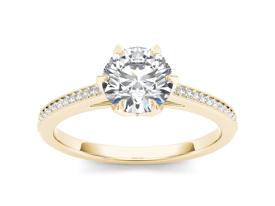 Infinity Luxe 1.14ct Lab Created Valentine Ring – Modern Elegance