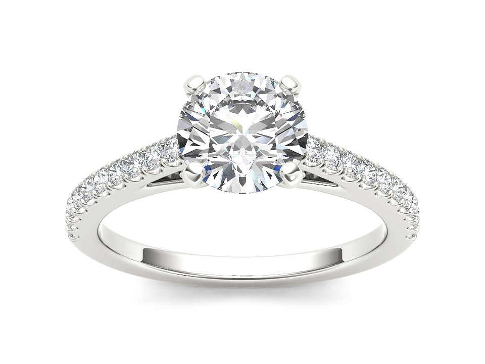 Sparkle Forever: 1.29ct Diamond Engagement Ring – Enchanted Love