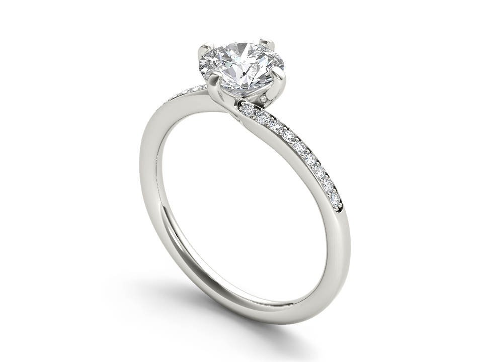 Royal Grandeur 1.15ct Diamond Wedding Ring
