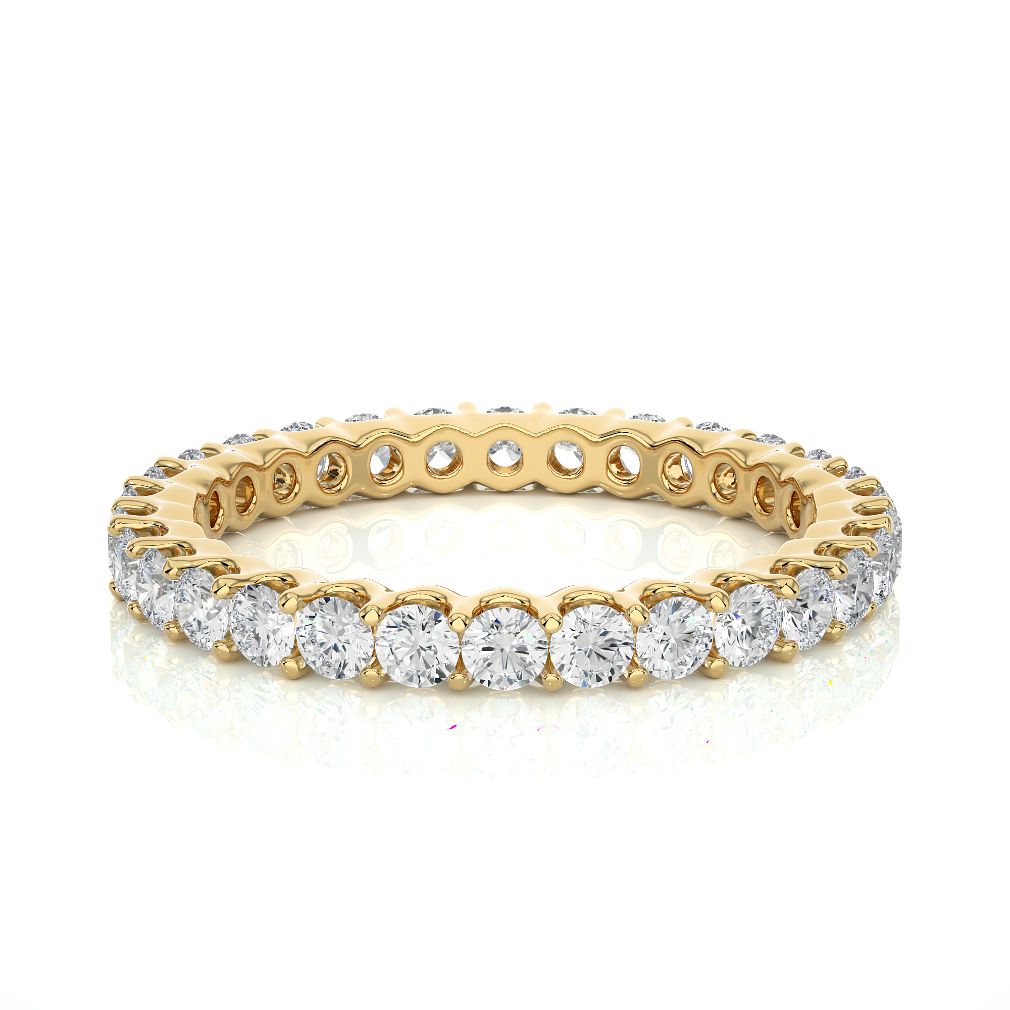 Lab Grown Diamond Prong Set Eternity Ring