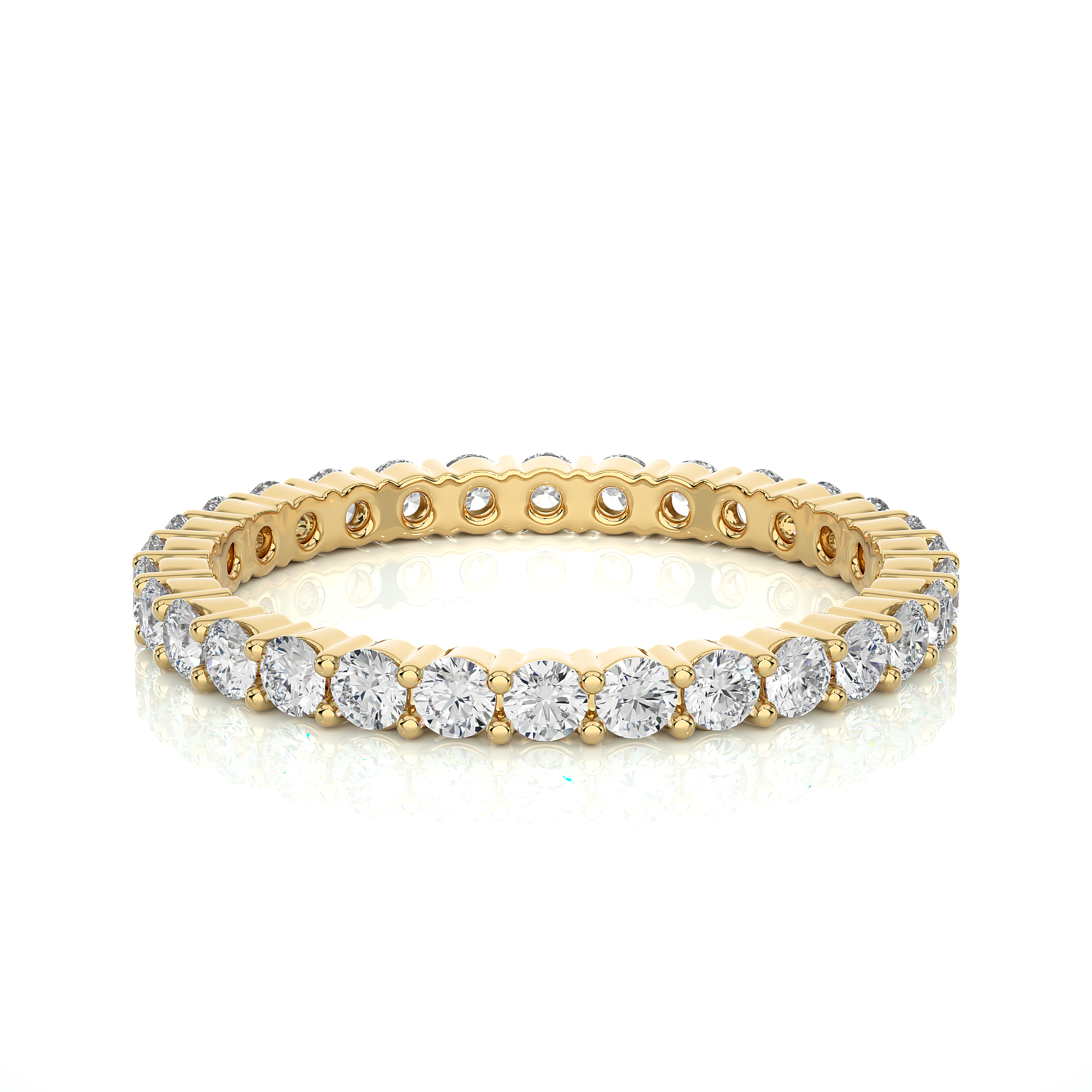Lab Grown Diamond Prong Set Eternity Ring