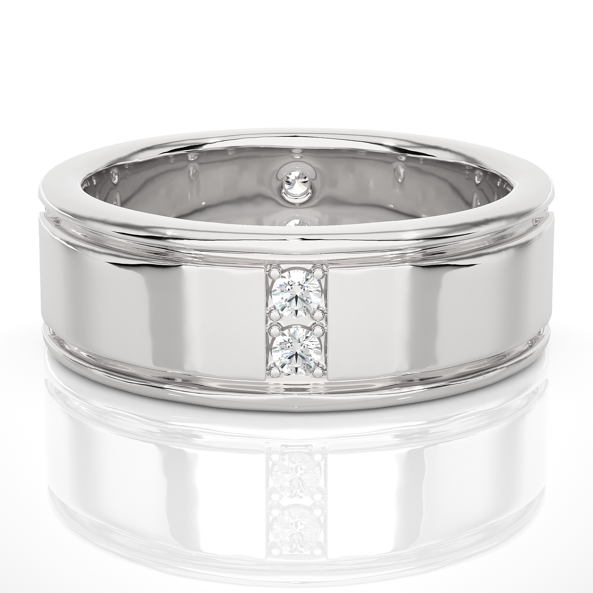 Lab Grown Diamond Wedding Band