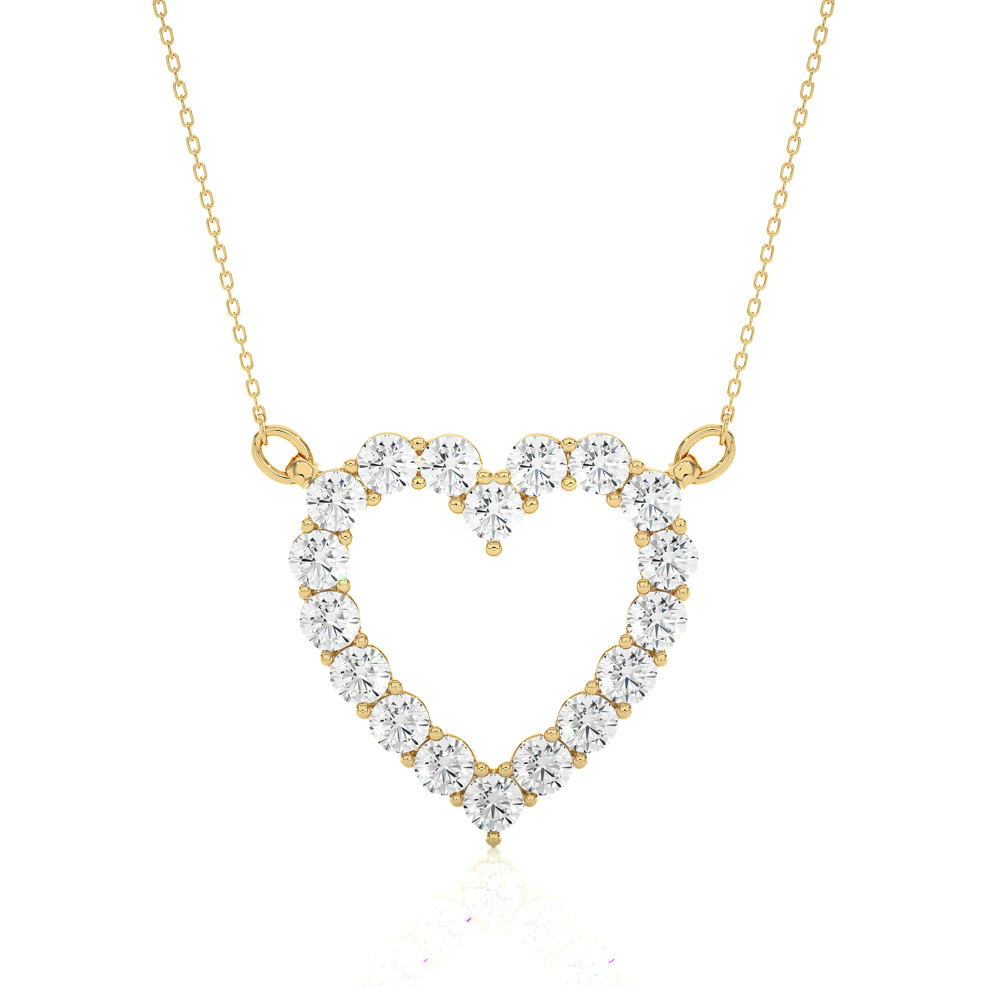 Diamond Heart Pendant