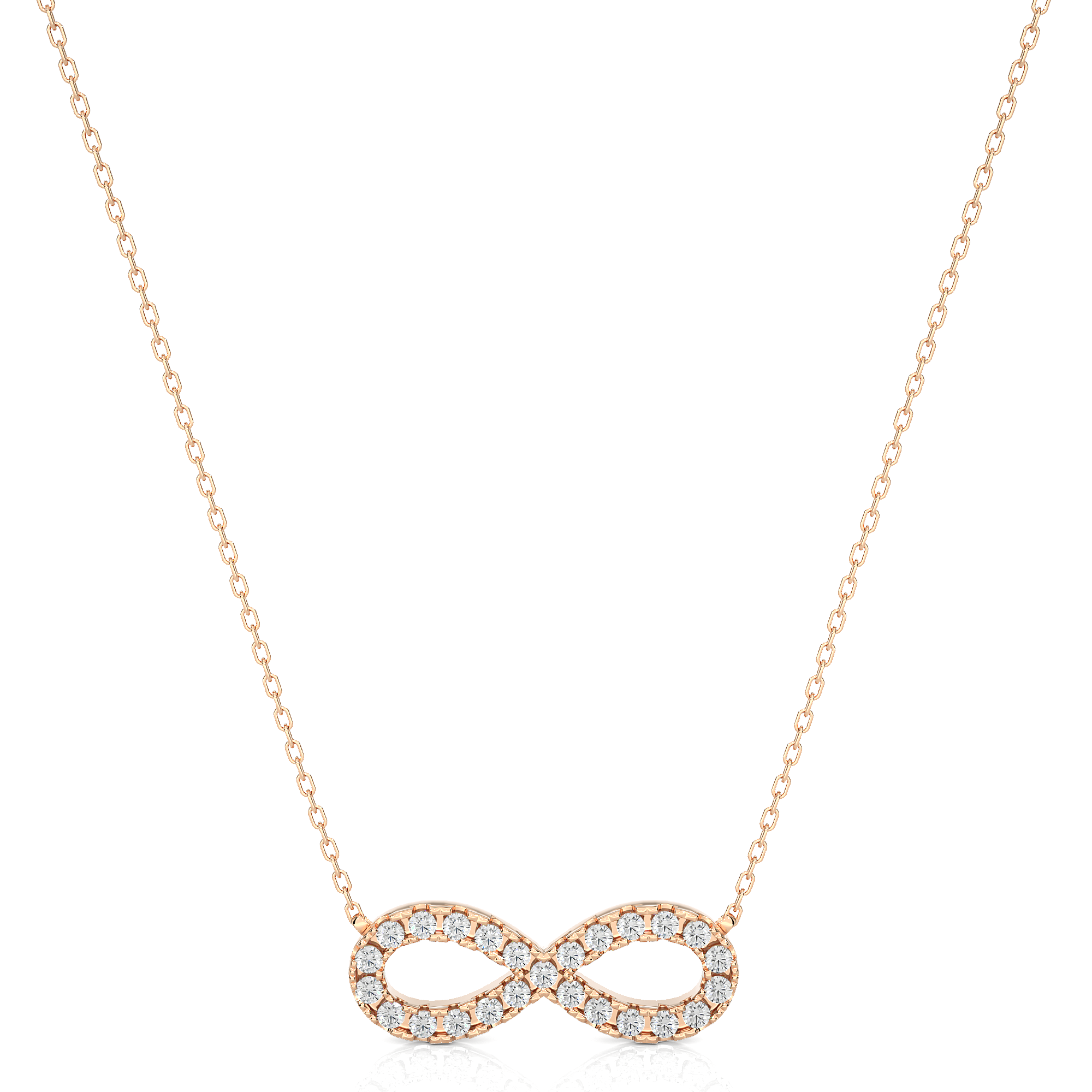 Infinity Diamond Pendant