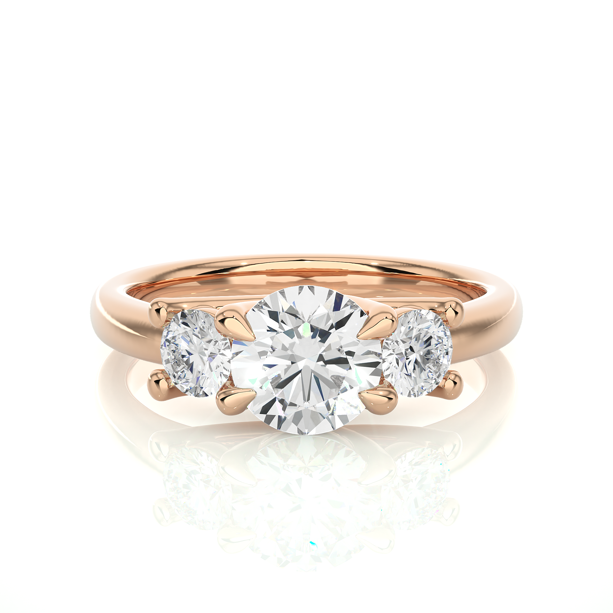 Three-Stone Diamond Ring