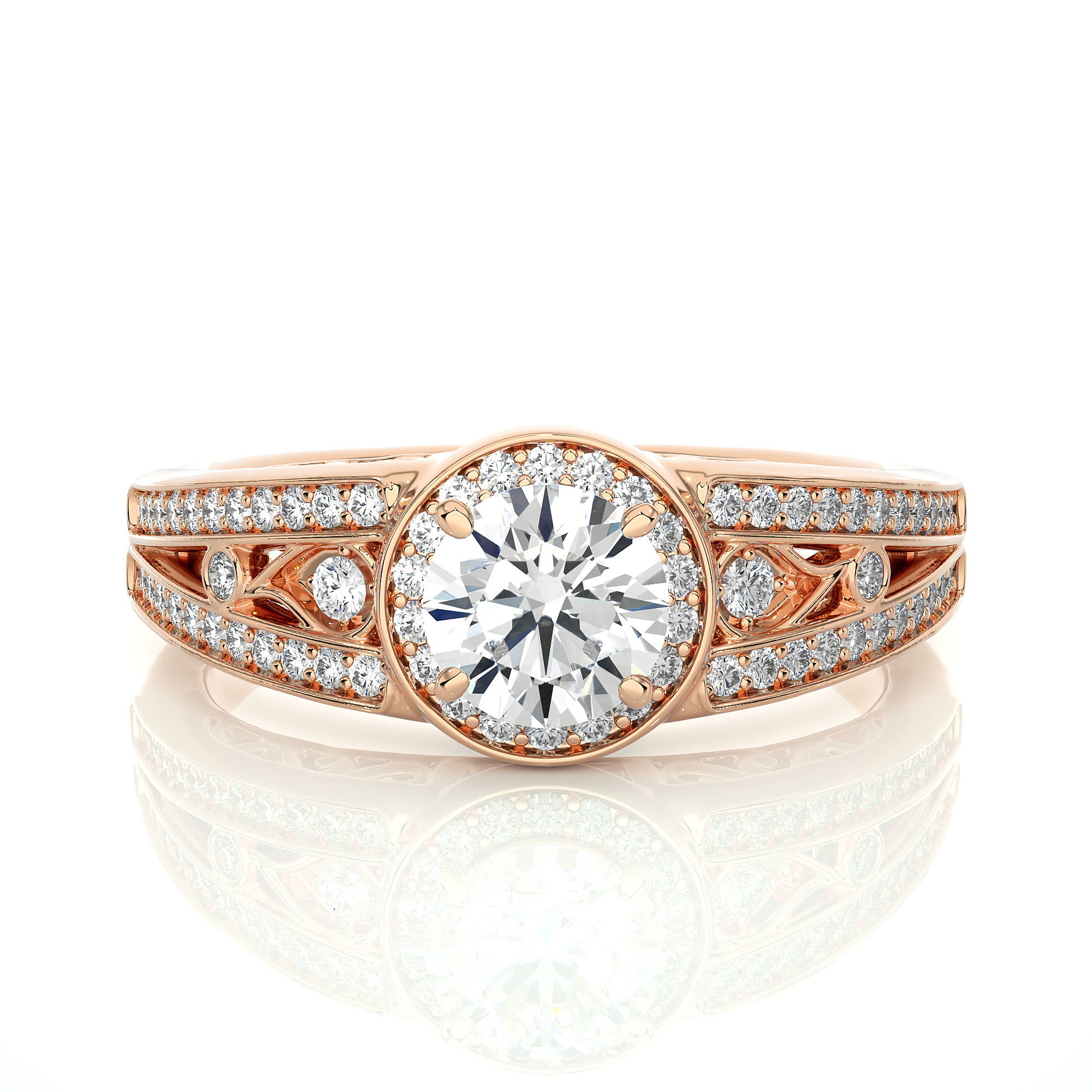 Vintage-Inspired Engagement Ring 