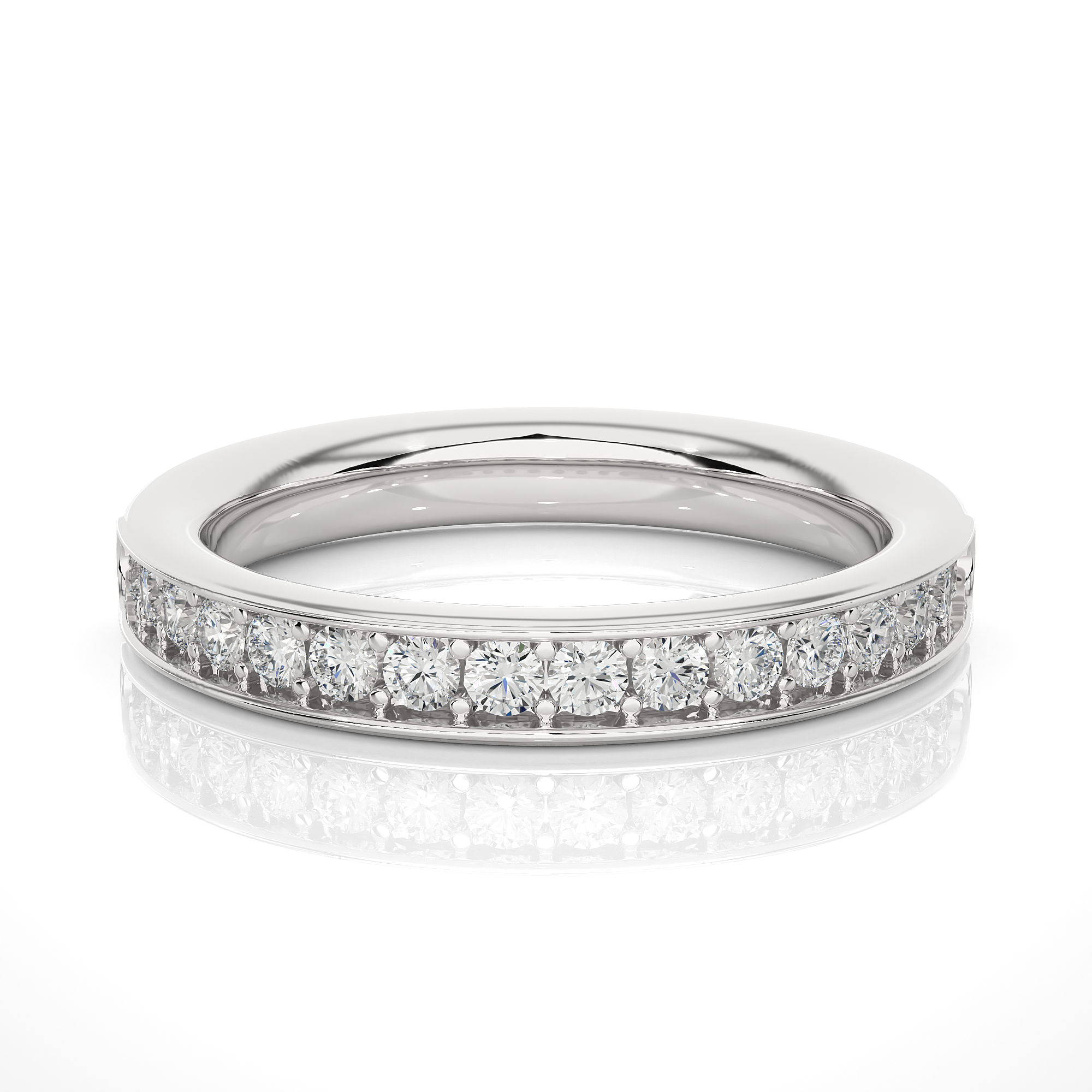 Channel-Set Diamond Eternity Band