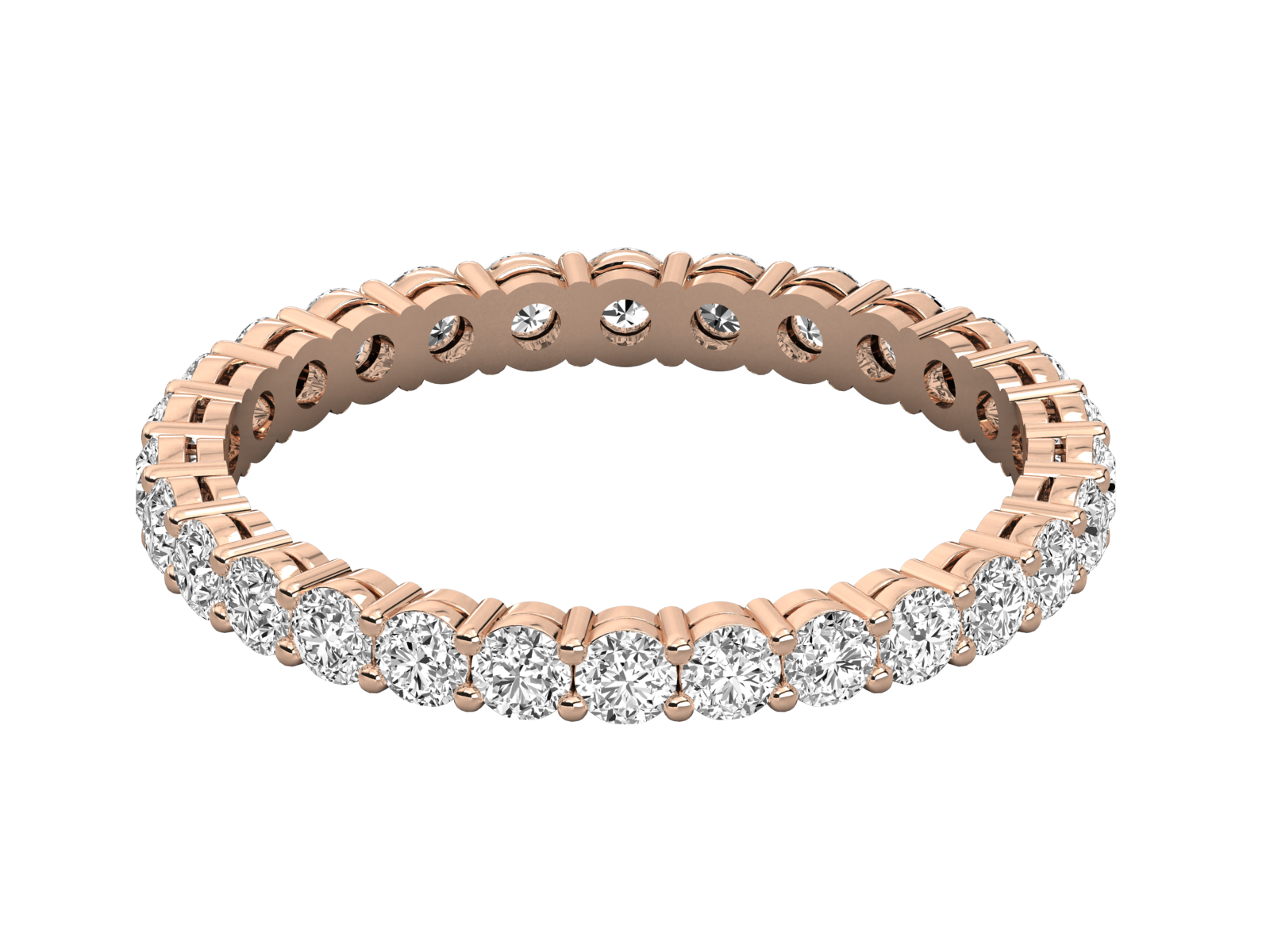  Round Diamond Eternity Band