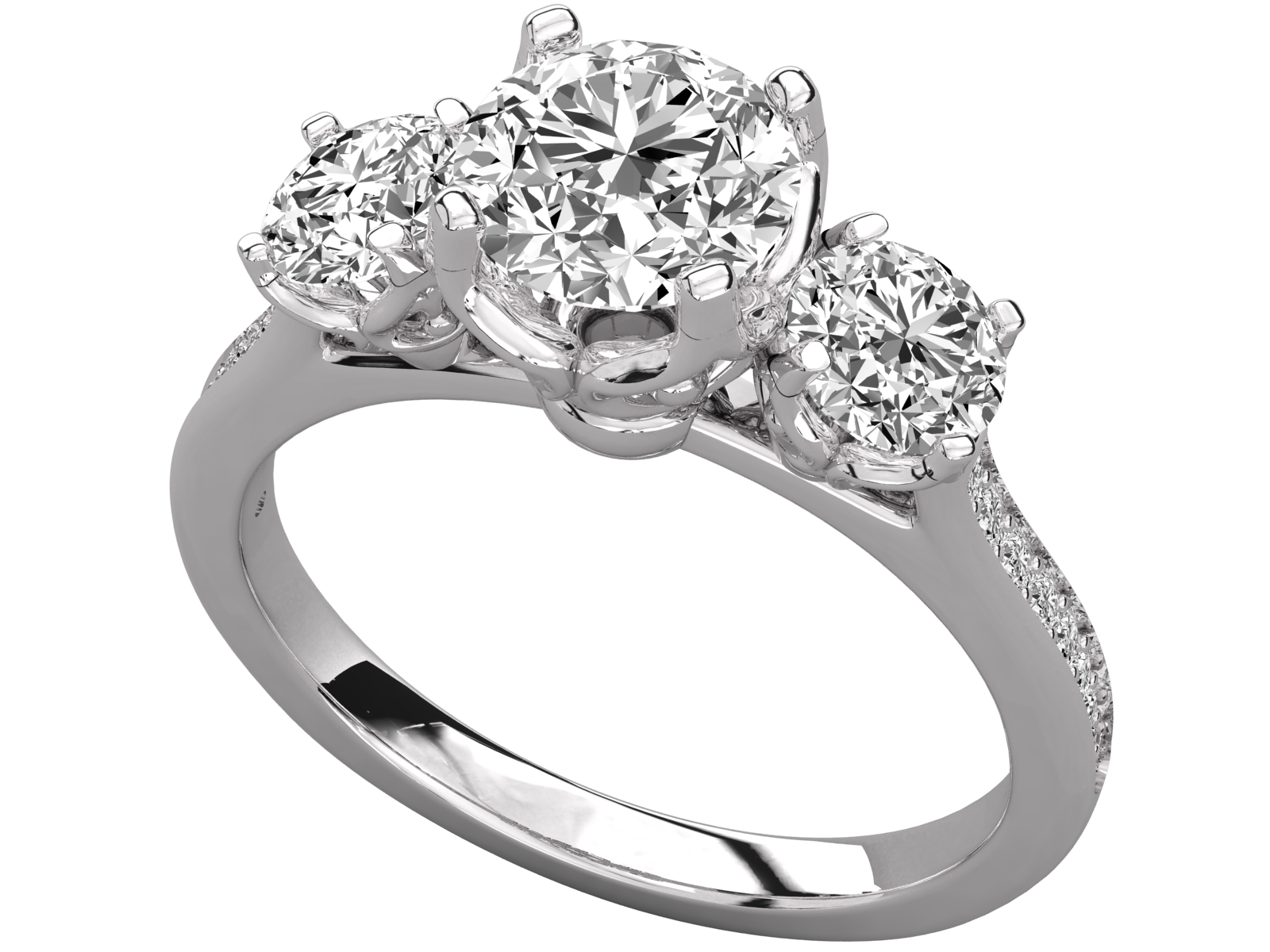 Trio Brilliance Diamond Ring