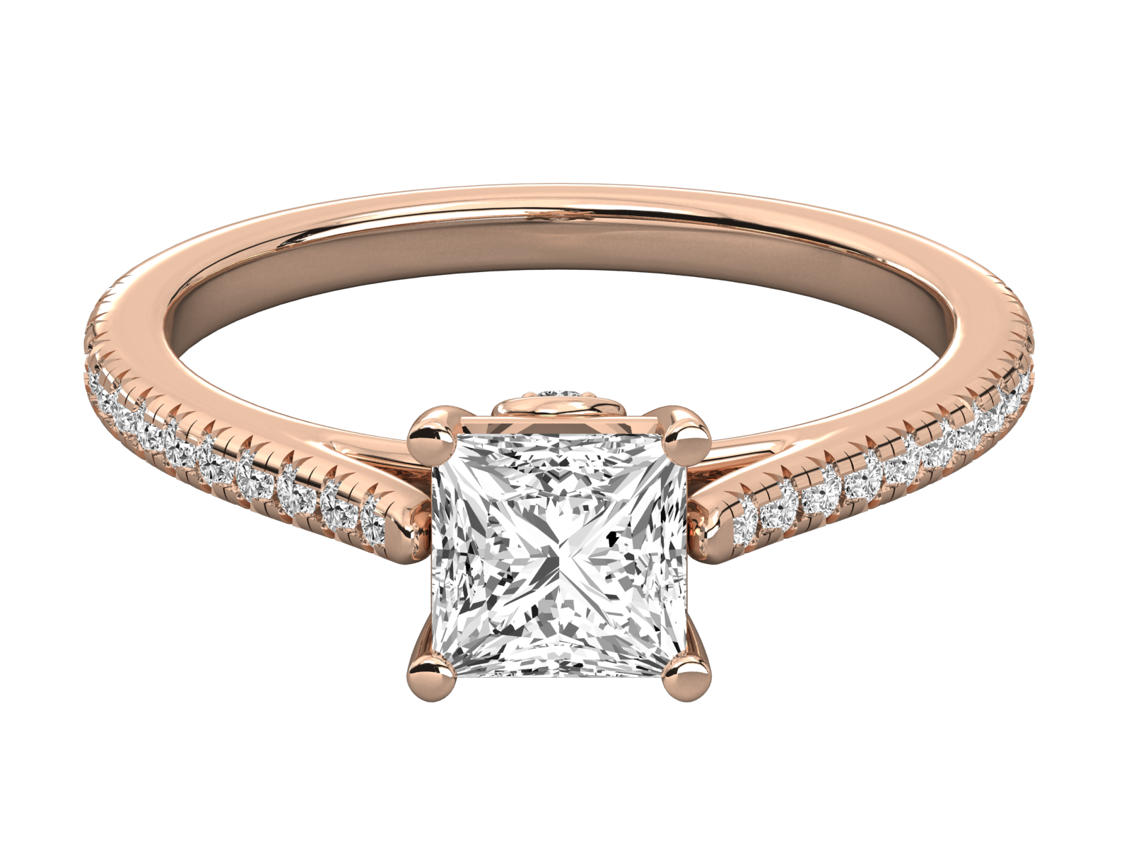 Princess Cut Diamond Engagement Ring