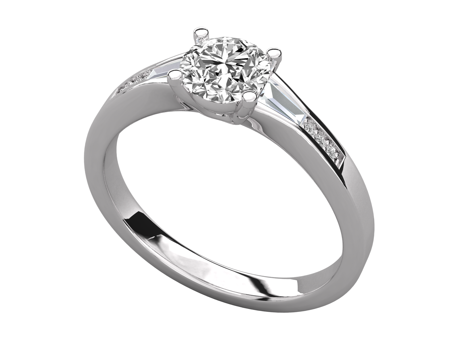 Timeless Diamond Engagement Ring