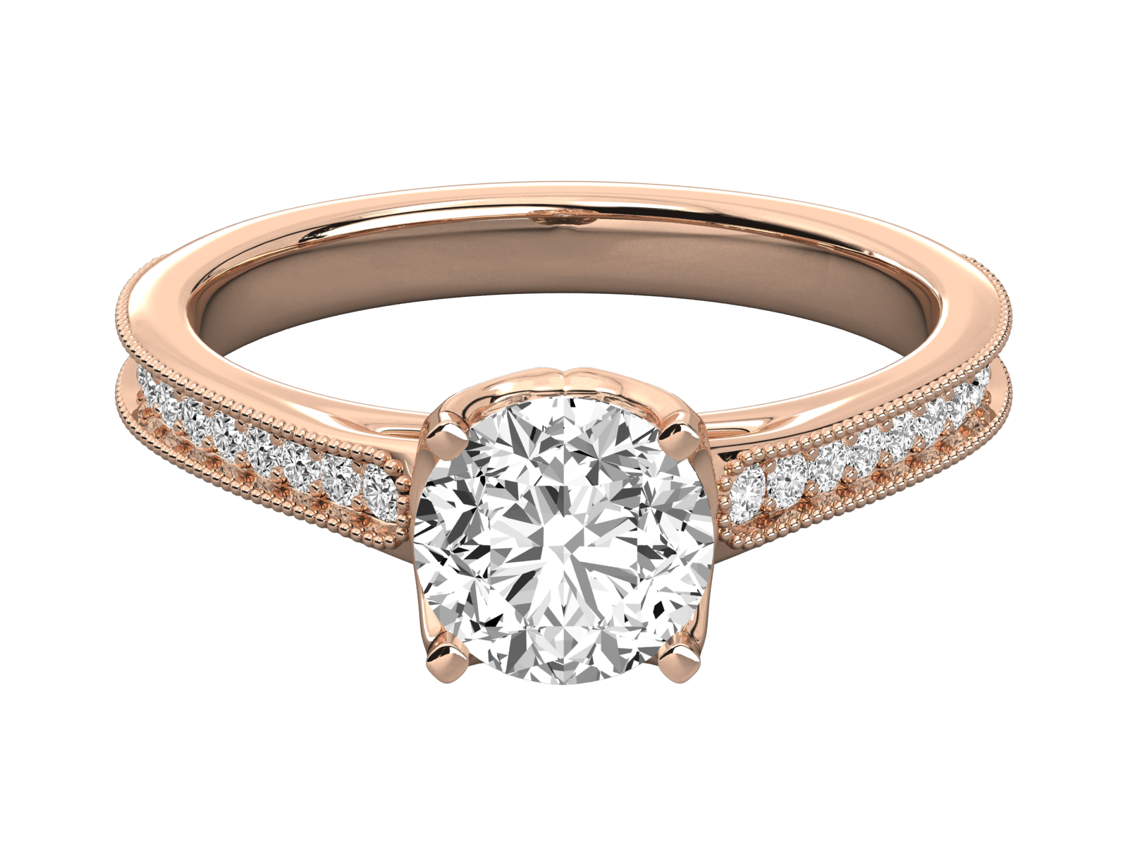 Oval-Cut Diamond Engagement Ring