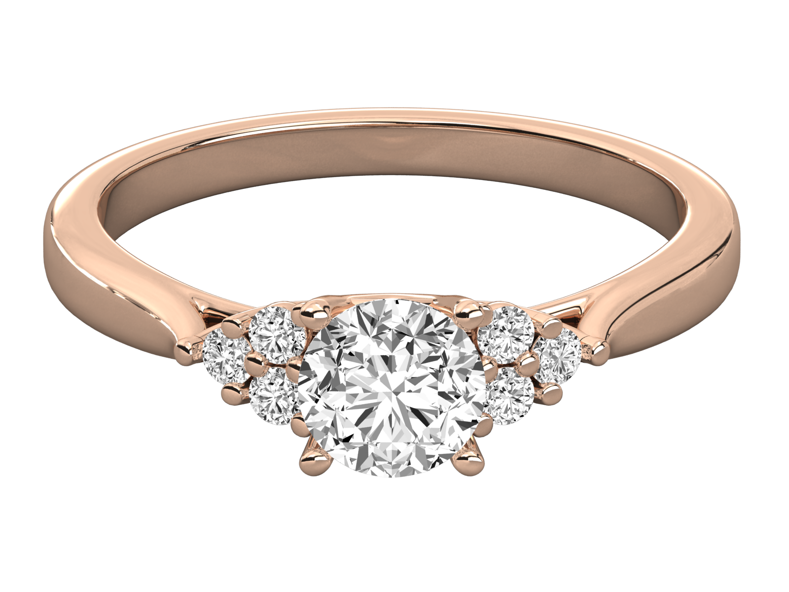 Round Diamond Engagement Ring