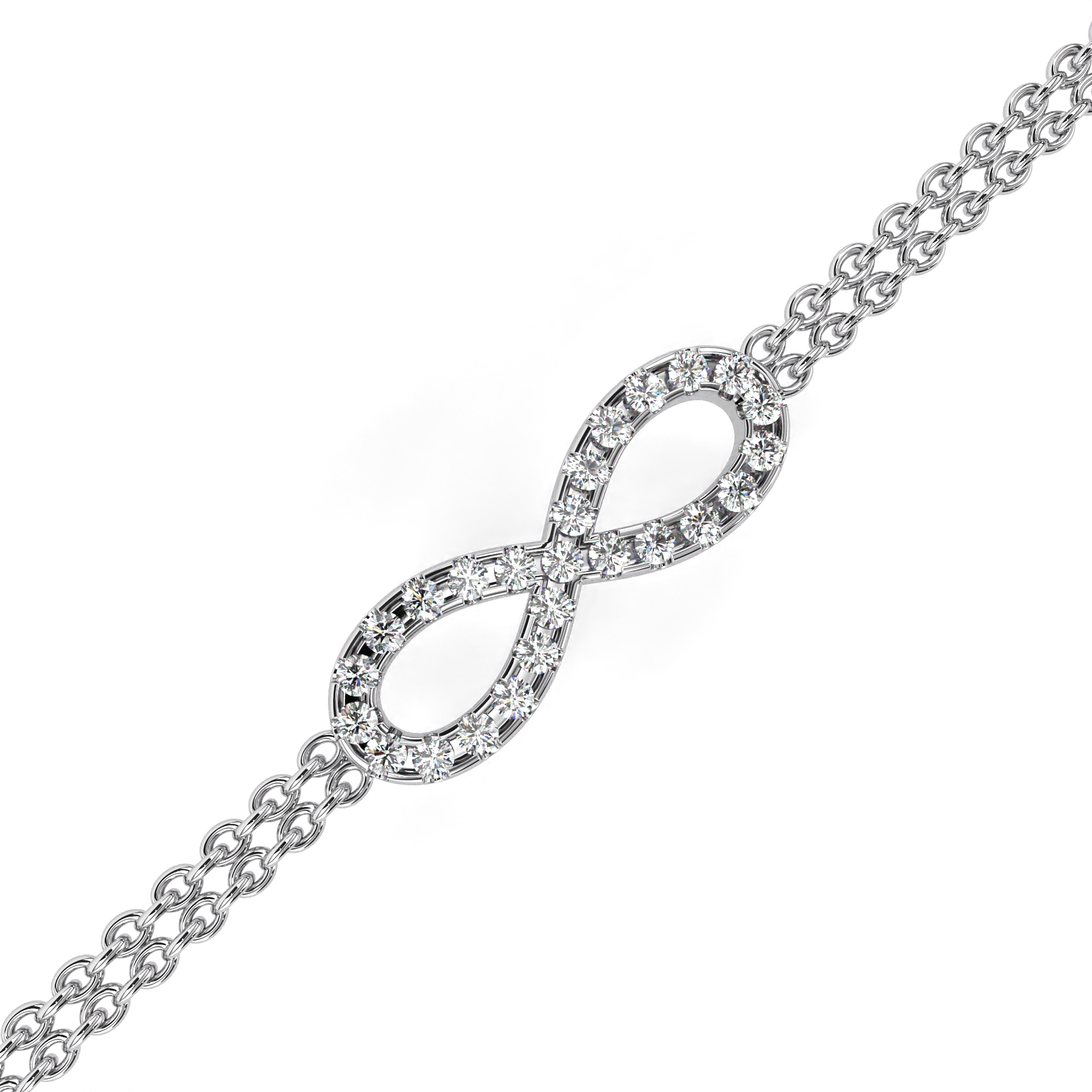 Infinity Diamond Bracelet