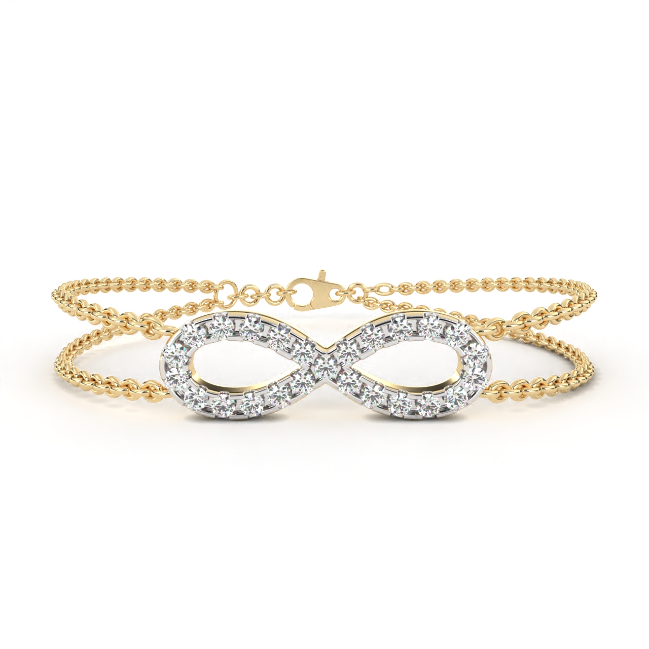 Infinity Diamond Bracelet