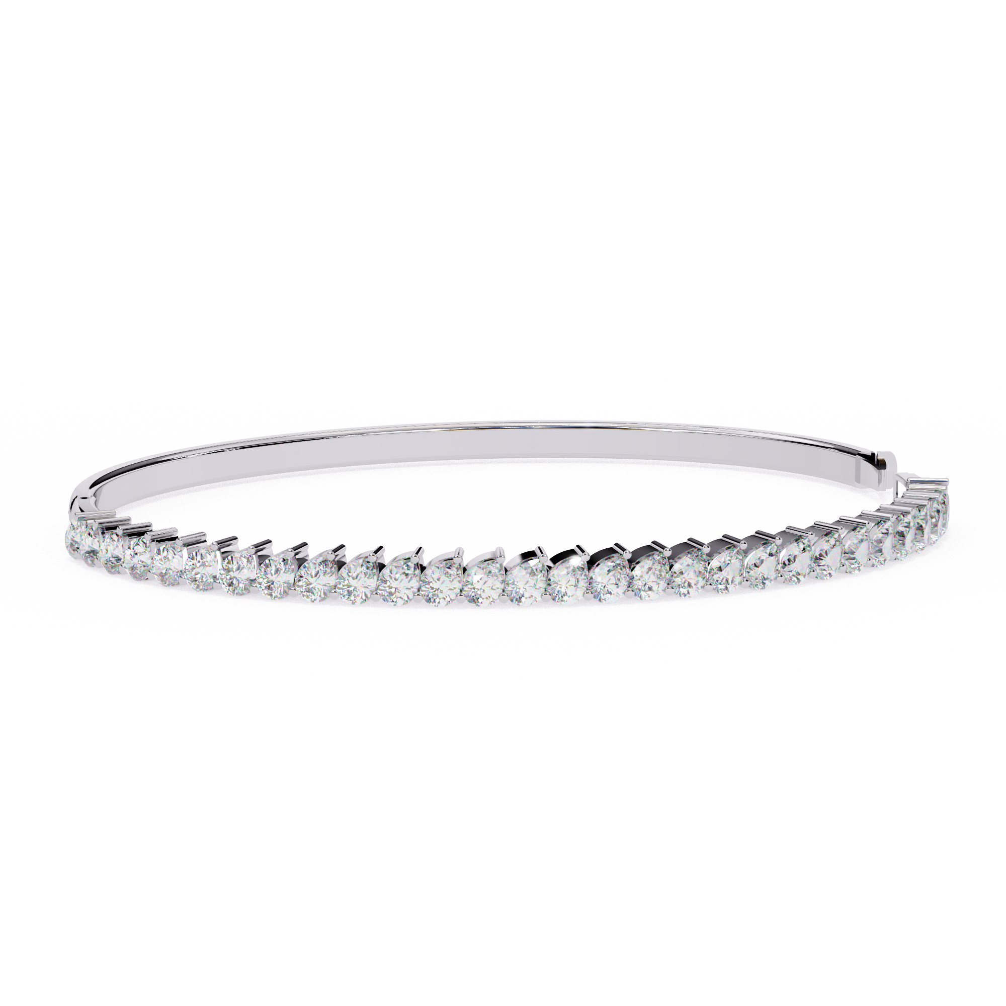 Elegant Diamond Bangle Bracelet
