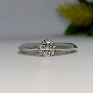 Premium Sparkling Moissanite Silver Ring for Women Perfect for Wedding Proposal, Anniversary Gift, Promise Ring, Stackable Dainty Ring & Timeless Fine Jewelry Statement Piece