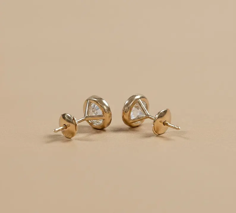 Twinkling Marquise Cut Diamond Stud Earrings in 14k White Gold Classic Navette Shape Earrings for Women, Bridal & Everyday Wear Jewelry Fine Jewelry Collection (Copy) - Image 5