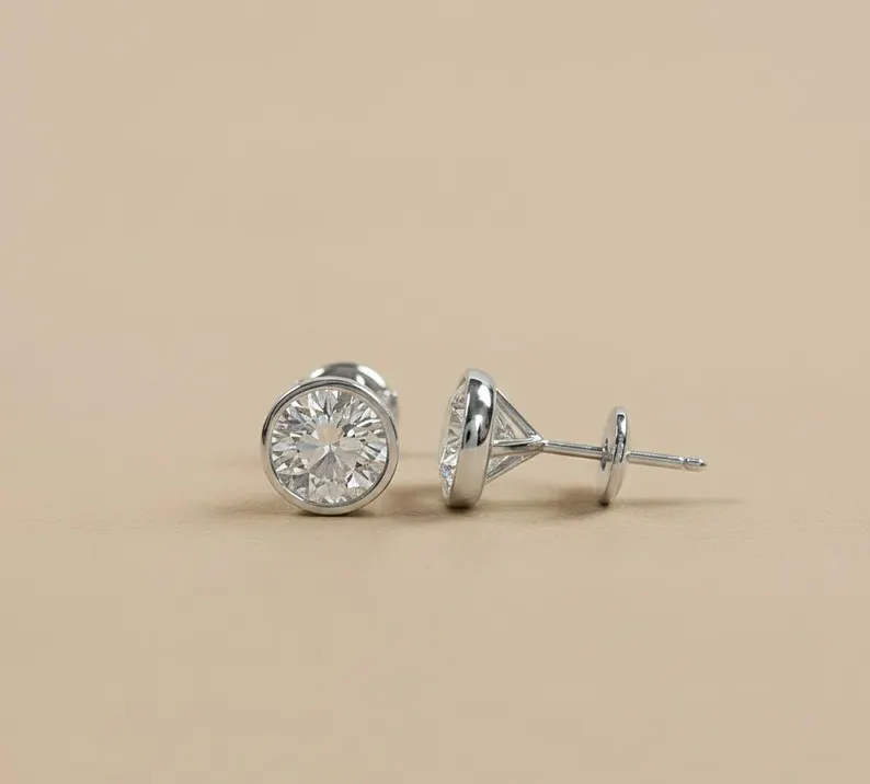 Twinkling Marquise Cut Diamond Stud Earrings in 14k White Gold Classic Navette Shape Earrings for Women, Bridal & Everyday Wear Jewelry Fine Jewelry Collection (Copy) - Image 4