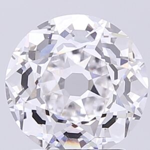 IGI Certified 1.00 Carat European Cut Lab Grown Diamond F VS1 Clarity with Clean Brilliance and Vintage Character