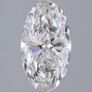 The Moval Diamond 1.00 Carat Lab Grown F Color VS1 Clarity IGI Certified with Balanced Curves and Refined Brilliance