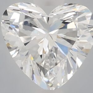 Exquisite 1.00 Carat Lab Grown Heart Cut Diamond F Color VS1 Clarity IGI Certified Exceptional Brilliance and Ethical Luxury