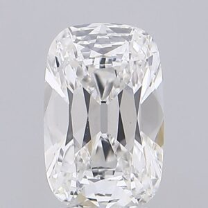 Timeless 1.00 Carat Old Miner Cut F VS1 Lab Grown Diamond Antique Brilliance with Heritage Inspired Faceting and Soft Fire