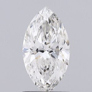 Brilliant Marquise Cut 1.00 Carat Lab Grown Diamond F VS1 Clarity Stunning Elongated Shape with Exceptional Fire, Clarity & IGI Certification
